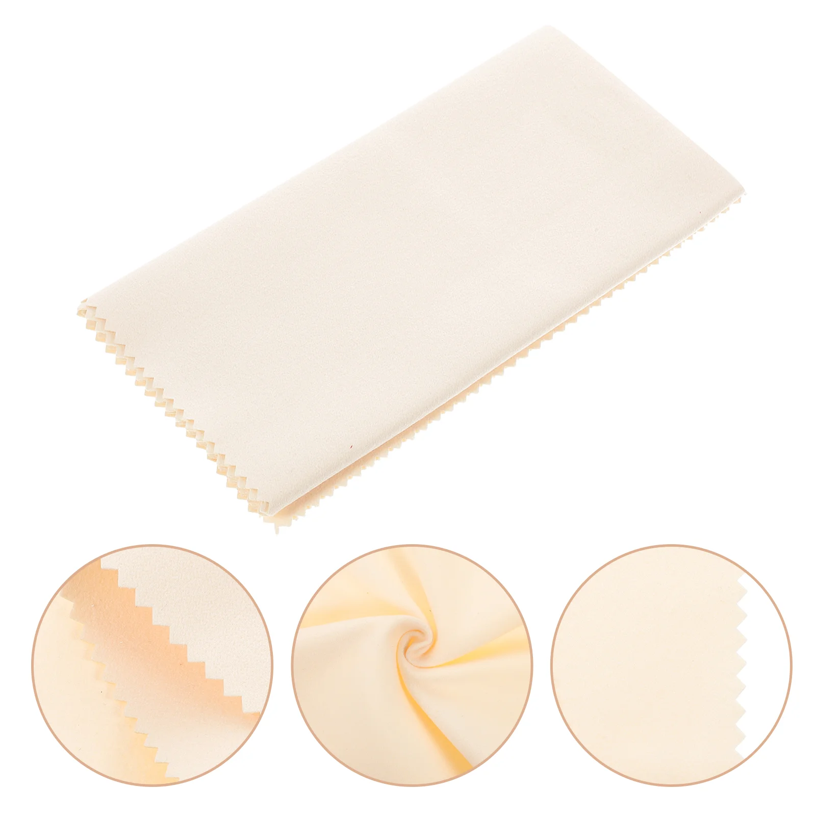 

Microfiber Polishing Cleaning Cloth Jewelry Cleaning Fabric for Silverware Purifying 2pcs ( 30 x 30cm )