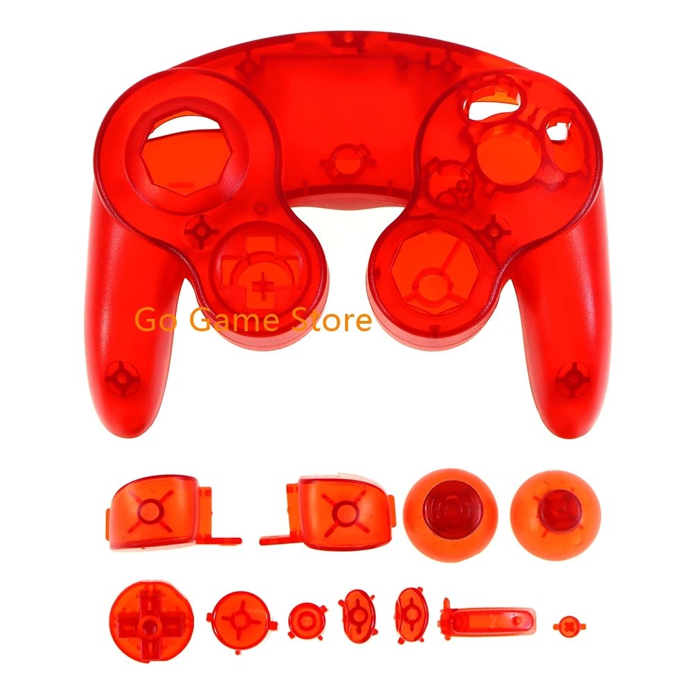 1 комплект для контроллера NGC сменный передний и задний корпус чехол с кнопкой Dpad