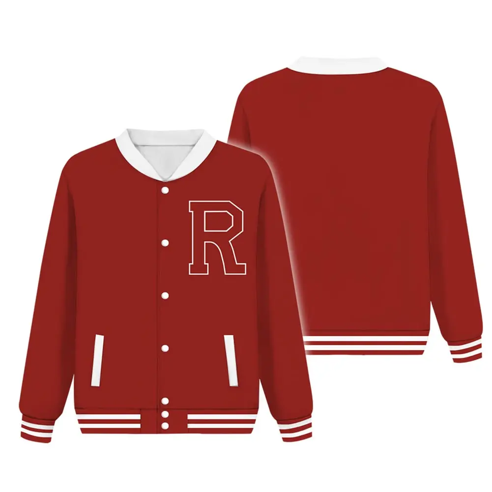 

Grease Cosplay Pink Ladies Hoodie Men Women Casual Baseball Jacket Coat 3D Printed Hooded Sweatshirt