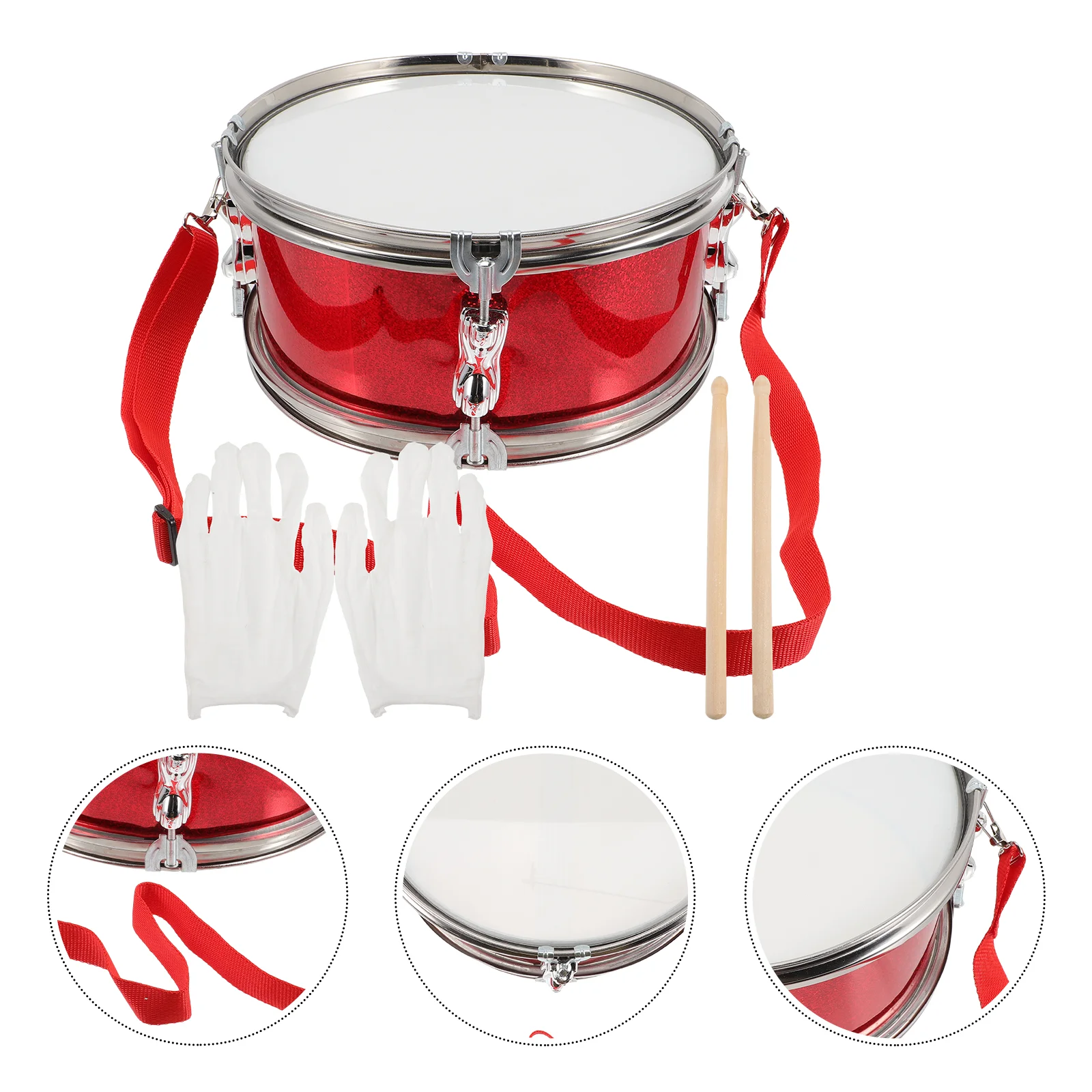 

1 Set Educational Percussion Instrument Snare Drum for Students