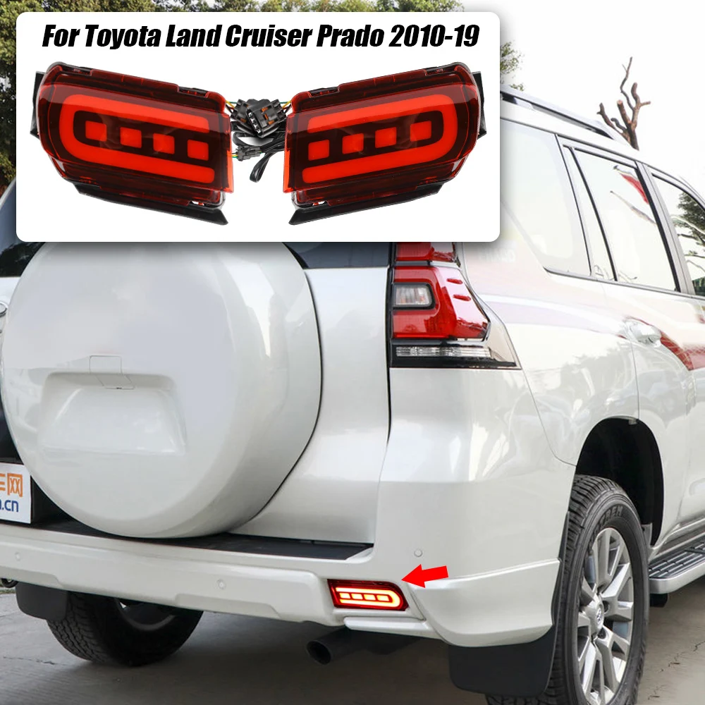 

2 шт., стоп-сигналы для Toyota Land Cruiser Prado 150 LC150 FJ150 GRJ150 2010-19