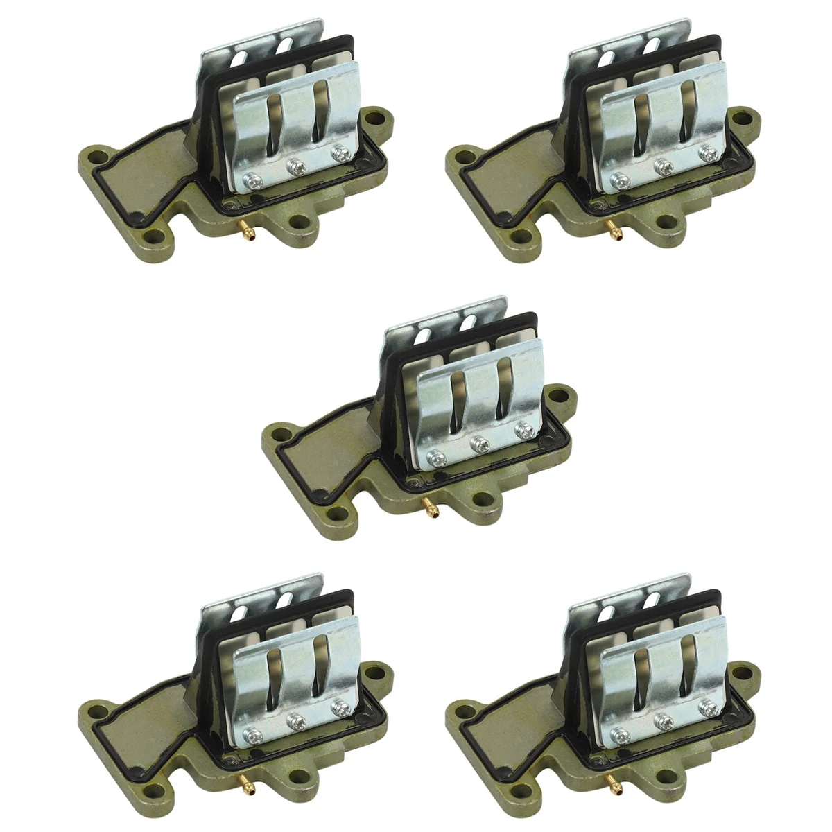 

5X 63V-13610-10 63W-13610-00 впускное сиденье клапана для Yamaha Parsun 2-тактный лодочный двигатель 9.9Hp 15Hp