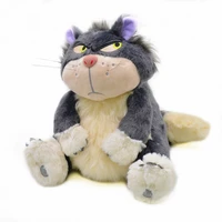 30cm disney cinderella lucifer cat plush toy doll princess kawayi stuffed animals movie soft dolls toys for kids gift