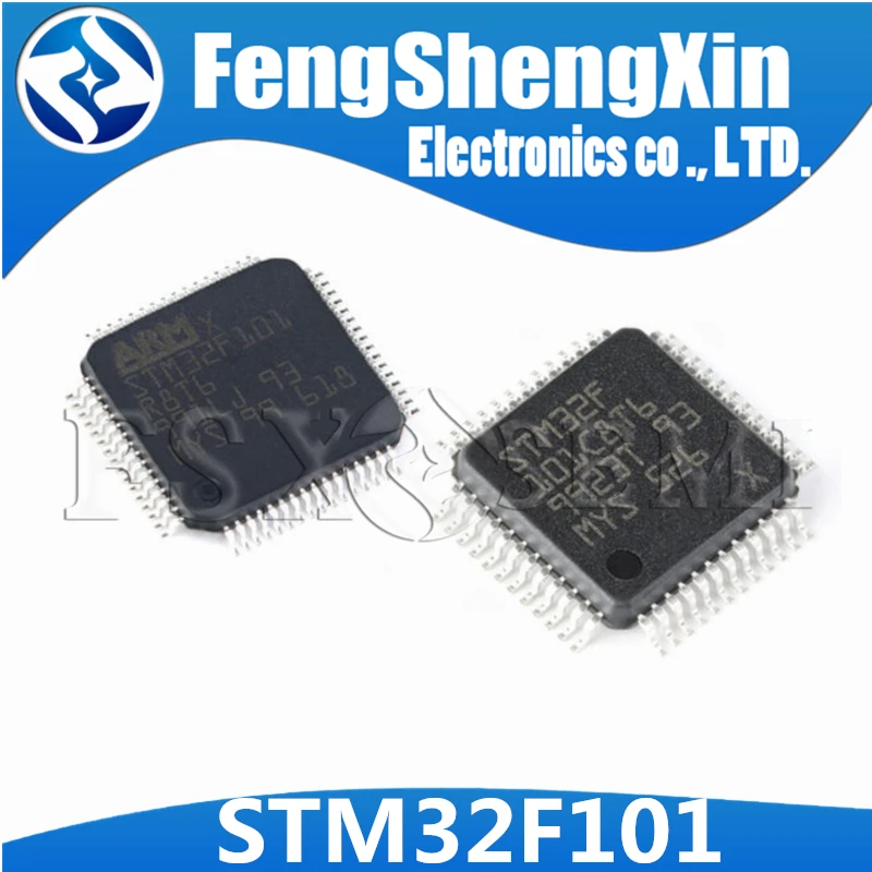 

1pcs 100% New STM32F101C8T6 STM32F101R8T6 STM32F101RBT6 LQFP48 LQFP64 32-bit MCU