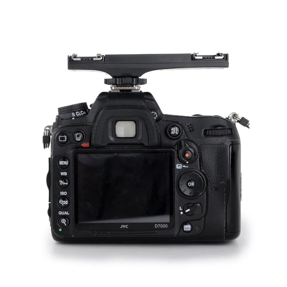 2 вспышки Горячий башмак TTL для съемной камеры Speedlite шнур синхронизации кронштейн