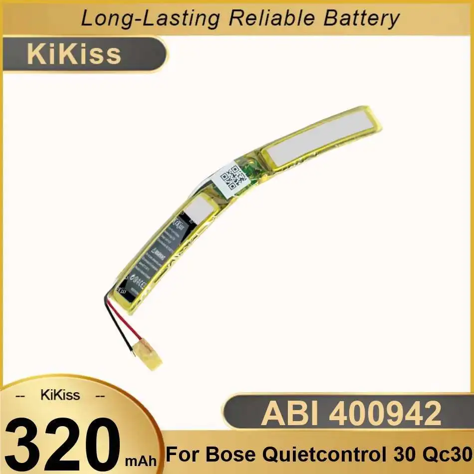 Фото Для Bose Quietcontrol 30 QC30 Abi 400942 долговечный аккумулятор для беспроводных наушников емкостью 320 мАч №1