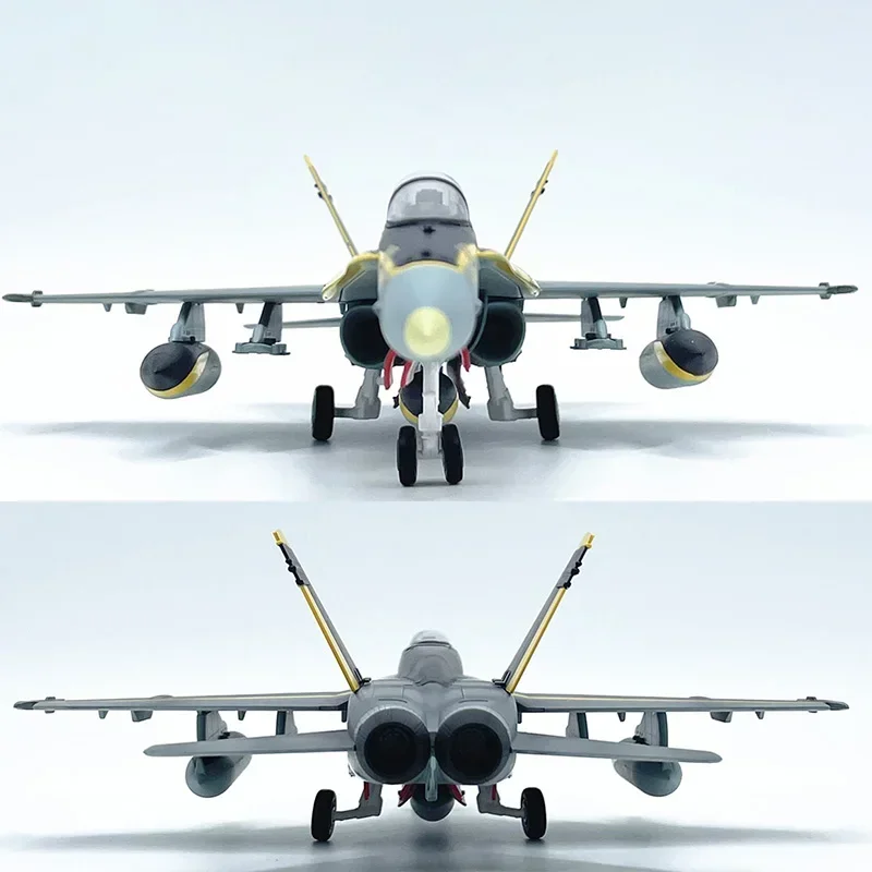 Модель самолета Hornet Fighter F18 масштаб 1:72 США F меньший размер готовый дисплей