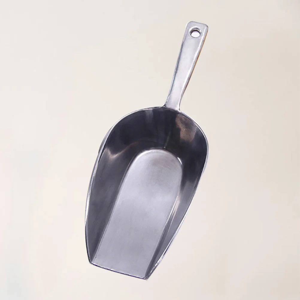 

Scoop Ice Scoops Metal Flour Bar Cube Pet Steel Bean Kitchen Utility Stainless Coffee Candy Sugar Popcorn Dog Cart Scooper Large