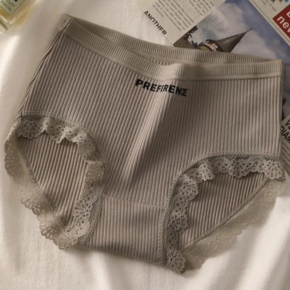 

Удобные тонкие трусики без следов, антибактериальное нижнее белье со средней посадкой, однотонные трусики, женские трусы