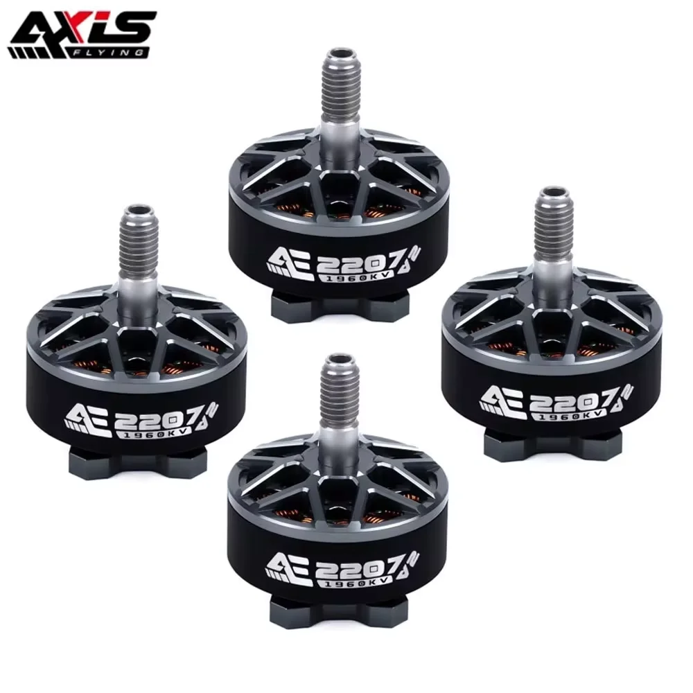 AxisFlying AE2207 V2 1860KV 1960KV 4 ~ 6S Lipo Бесщеточный двигатель Вал 5 мм Подходит 5-дюймовый