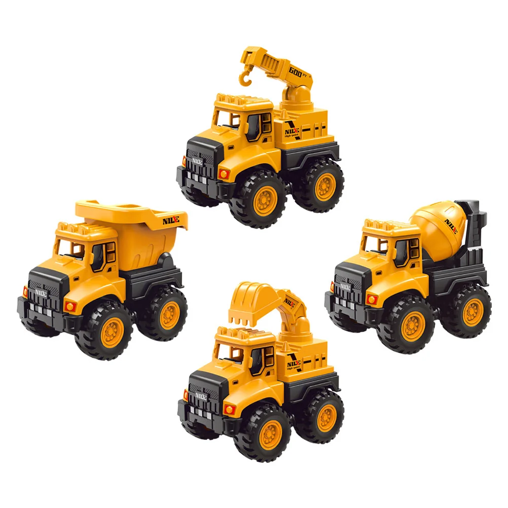 

Engineering Vehicles Construction Vehicle Car Truck Playset Kids Playexcavator Trucks Digger Children Crane Set Educational
