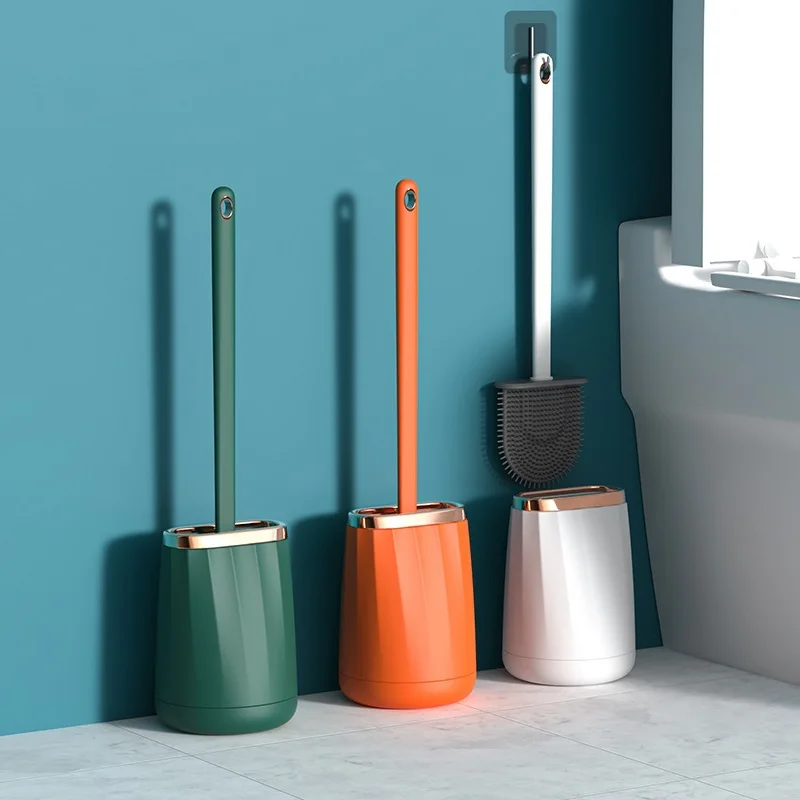 

Light Luxury Toilet Brush Household Long-Handled Head No Dead Corners Durable Szczotka Toaletowa Bathroom Accessorie