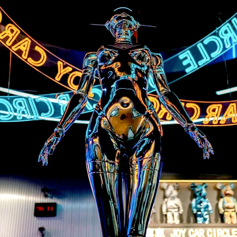 Empty Mountain Foundation Large Ornament Wall Hanging Feitian Machinery Ji Cartoon Sculpture Portrait Decoration