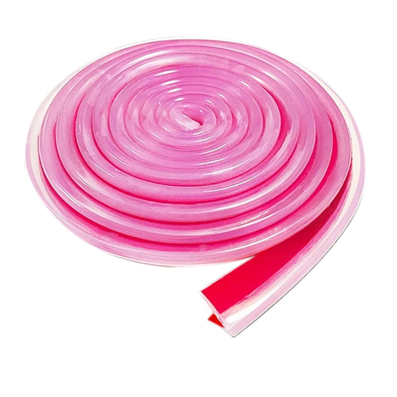

Baby Proofing, Silicone Edge Protector Strip, Soft Corner Protectors For Kids, 6.6Ft Pre-Tape Adhesive Corner Protectors