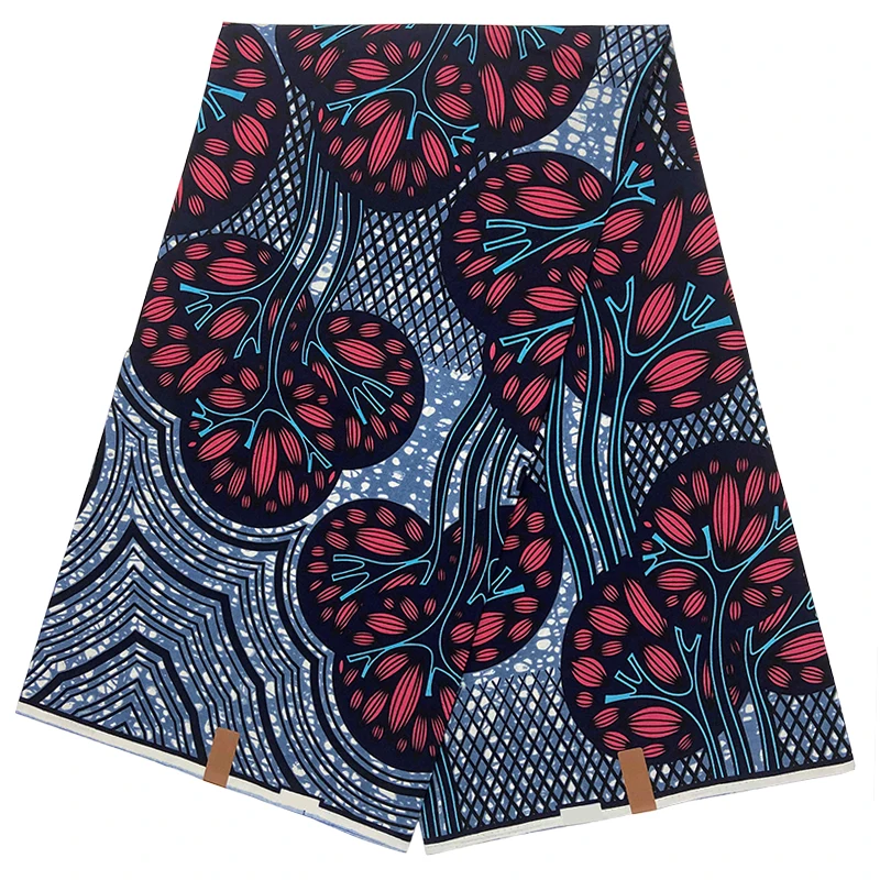 

Guaranteed Veritable African Real Wax Prints Fabric Ghana Latest Style Ankara Batik 100% Cotton Soft Nigeria Wax Fabrics HS0509