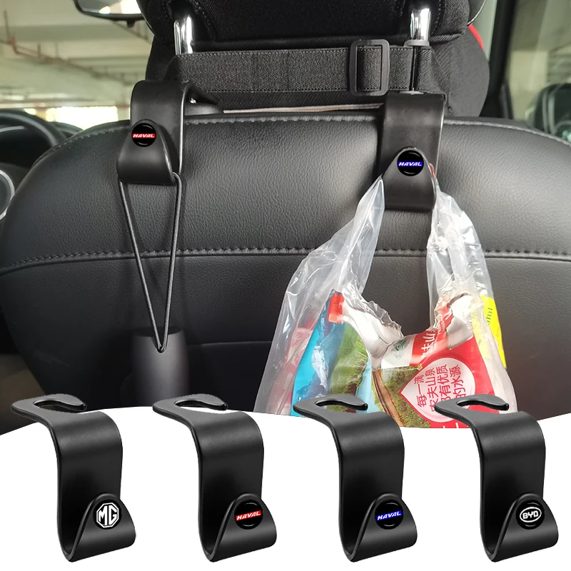 

2/4Pcs Car Seat Hook Rear Interior Portable Hanging Bag Holder For KIA Cerato Sportage R K2 K3 K5 RIO 3 4 KX7 Sorento Seltos