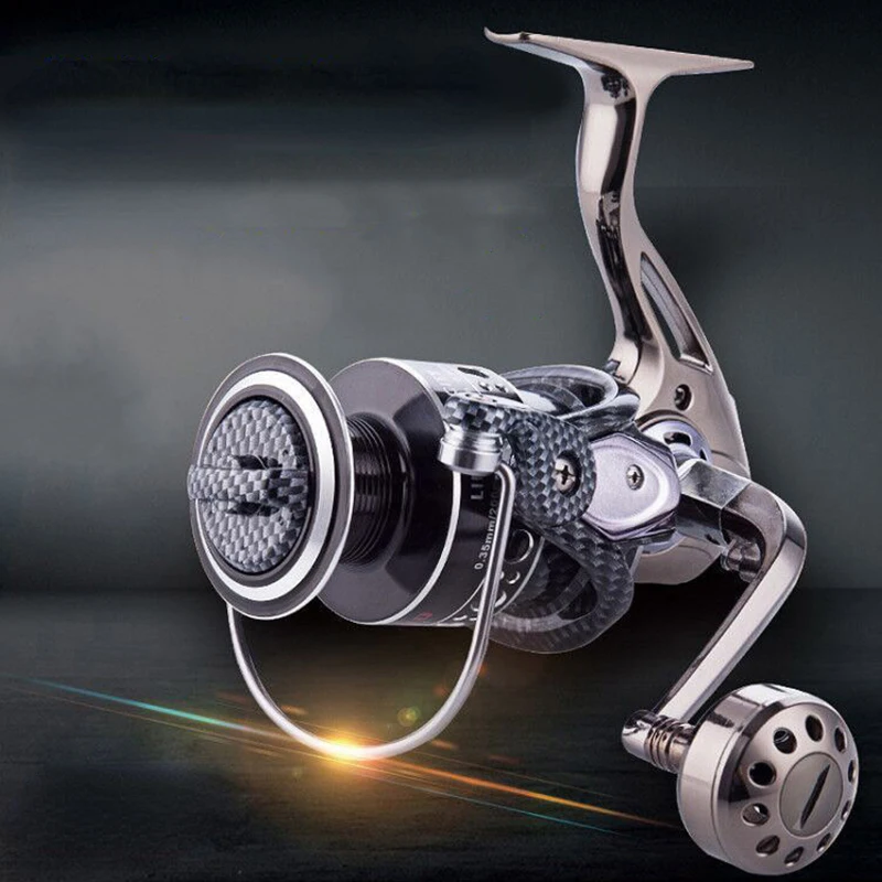 

Full Metal Body Spinning Wheel Lotus Handle Fishing Reel Gapless Sea Rod Wheel Fishing Equipment Fishing Tackle