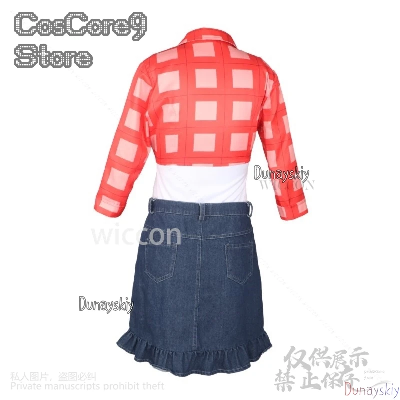 Маленький аниме пони костюм Applejack для косплея сексуальный Jirai Kei девочек рубашка