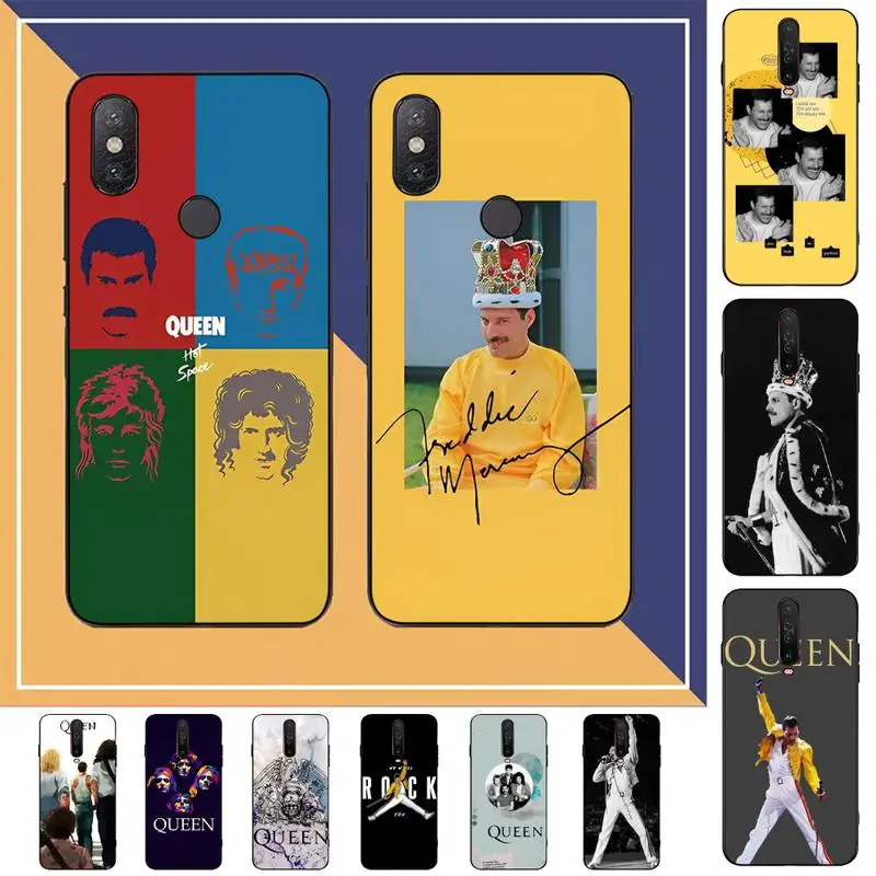 

Freddie Mercury Queen Phone Case for Redmi Note 8 7 9 4 6 pro max T X 5A 3 10 lite pro