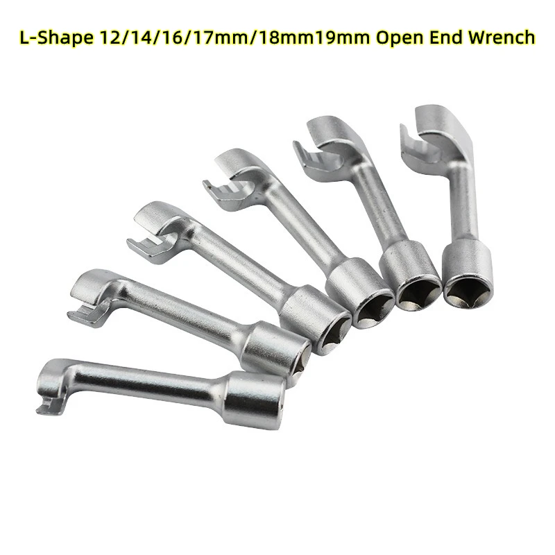 

L-образный ключ для разборки масляной трубы 12 мм, 14 мм, 16 мм, 17 мм, 18 мм, 19 мм, для ремонта BMW Benz Volkswagen, инструмент