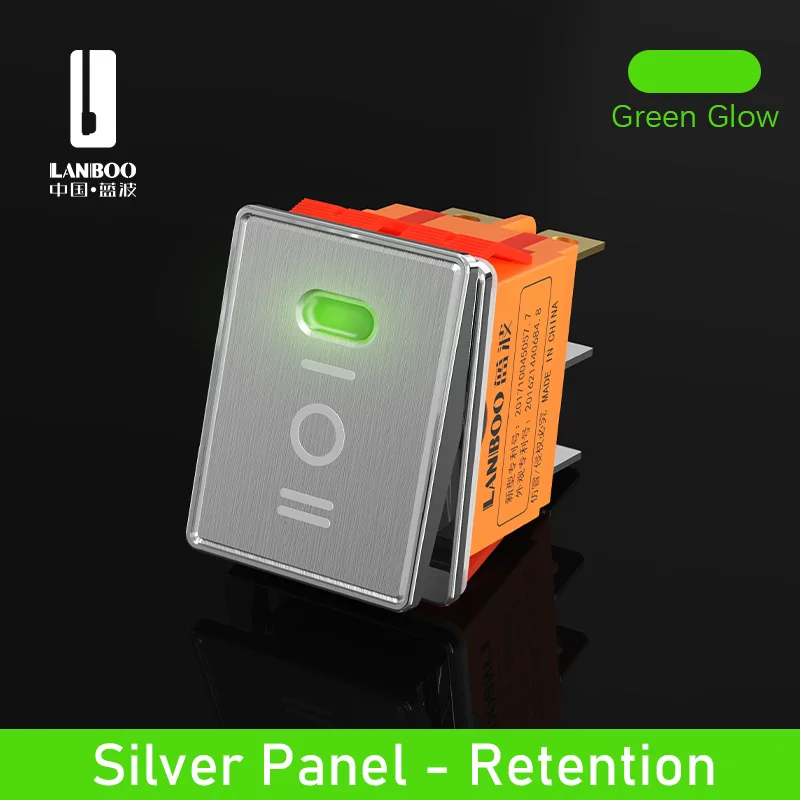 

WINDOO LANBOO 2822 металлический многоцветный переключатель