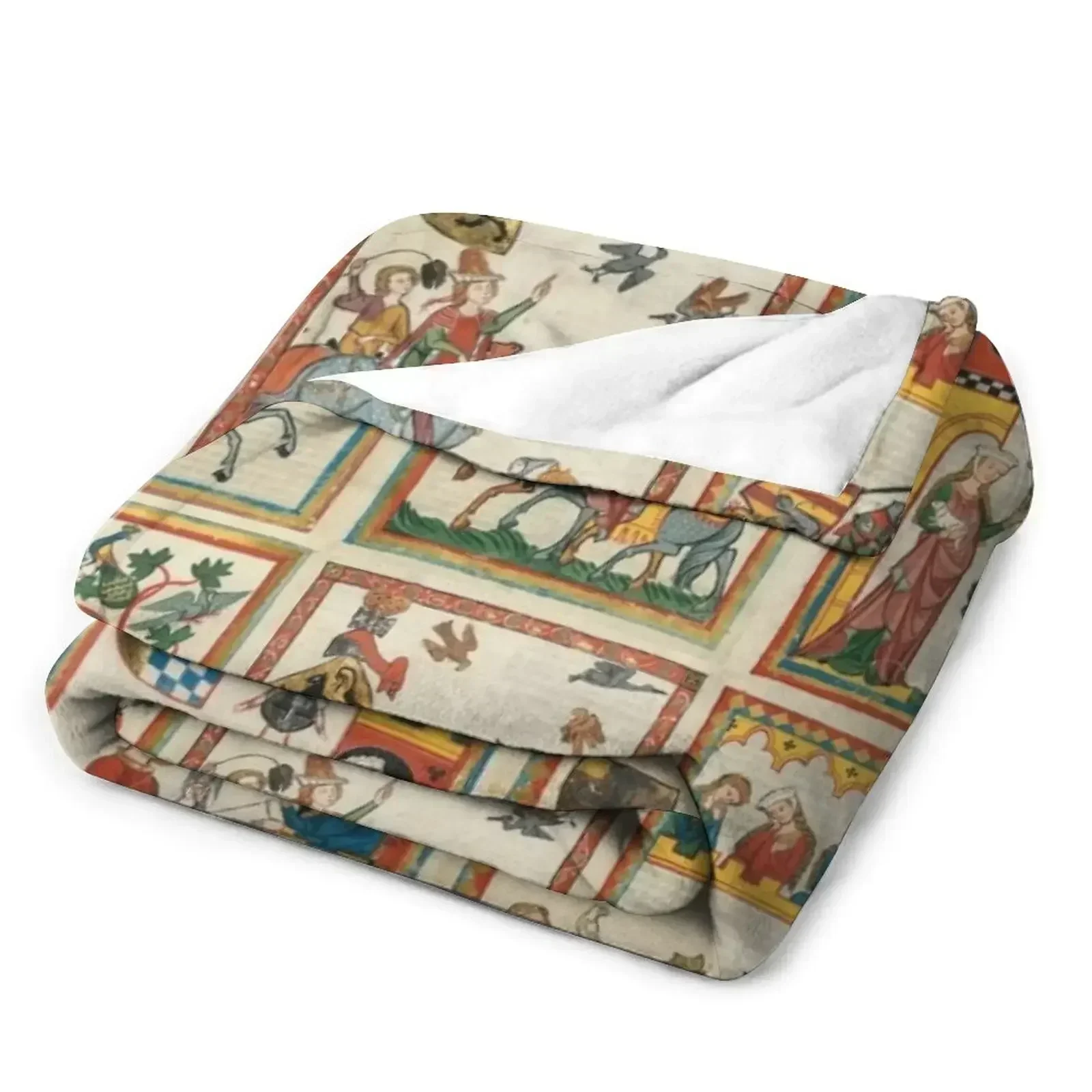 Одеяло Codex Manesse модное одеяло для диванов в стиле аниме