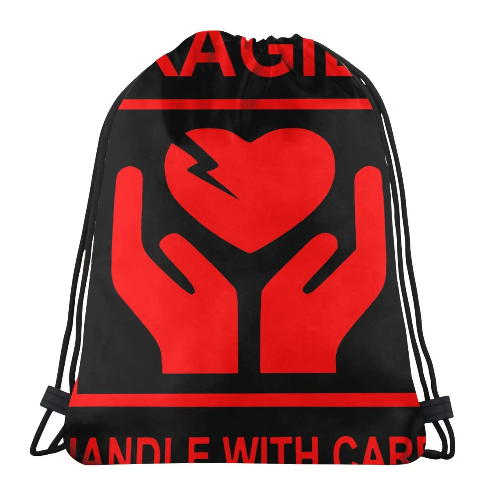 

Хрупкая сумка-рюкзак для мужчин и женщин, сумка для экрана, сумка-шоппер с рисунком аниме для женщин и мужчин