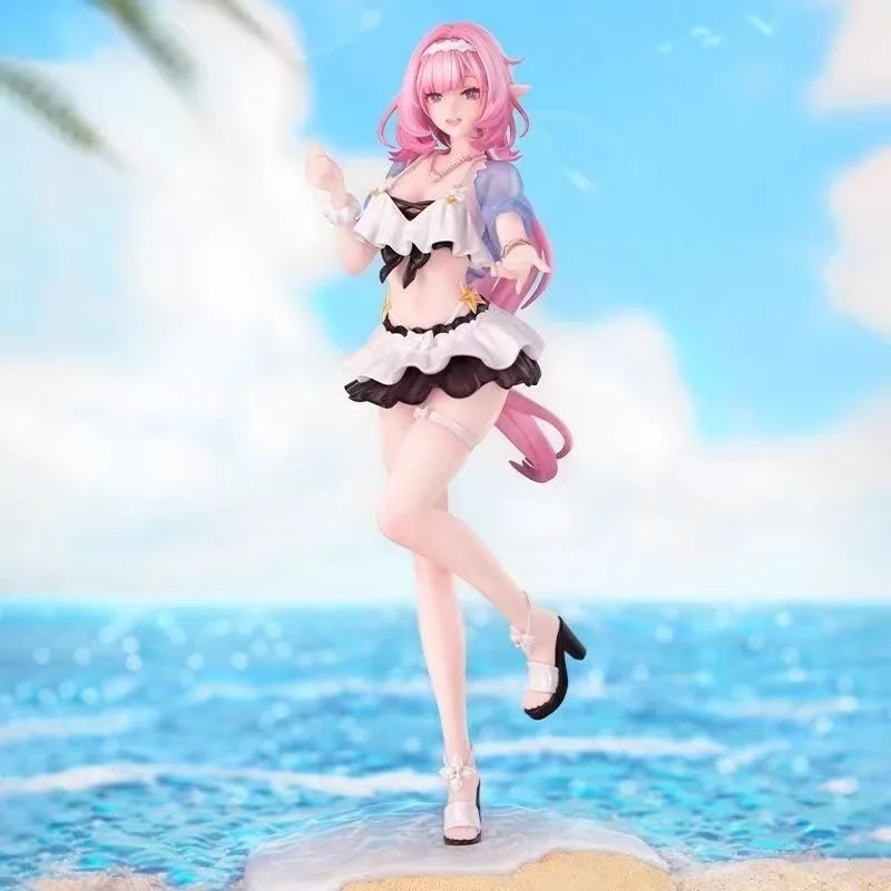 Фото Новая модель игрушки Honkai Impact 3: Коллекционная фигурка-статуэтка Элизии из игры, аниме-персонаж, скульптура №3