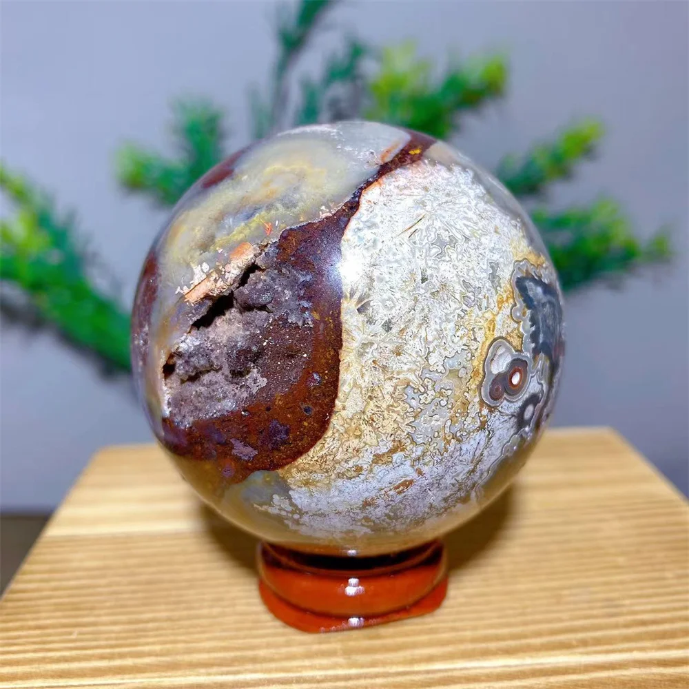 

Мексиканский агат сфера для дома DriB
