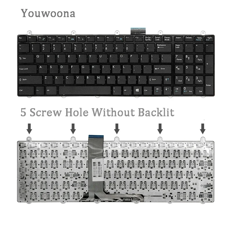 Новая клавиатура для ноутбука MSI MS-1755 MS-1756 MS-175A 1758 1763 1759 GE60 GT70 GT60