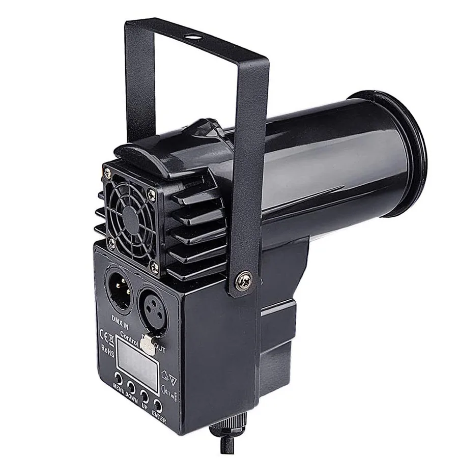 

Светодиодный прожектор DMX512, 10 Вт, со звуковой активацией