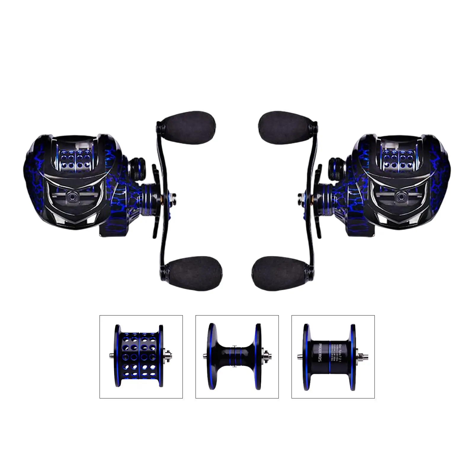 Baitcasting Fishing Reel Stable Smooth Lightweight Reel for Outdoor