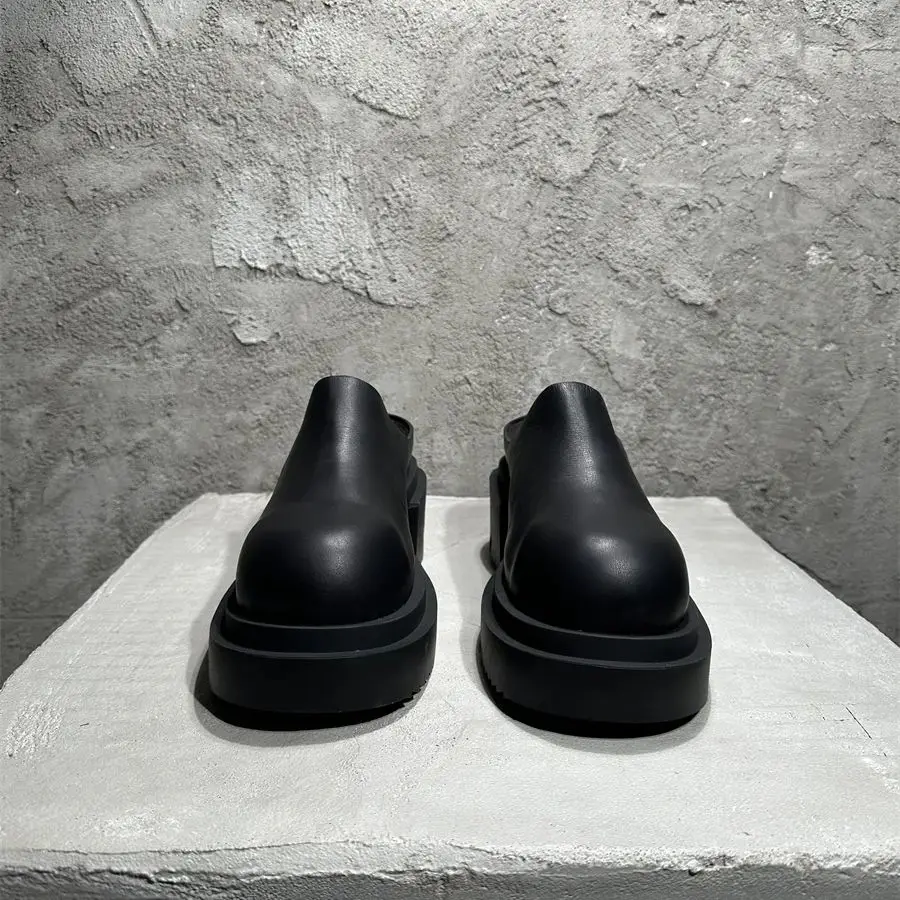 Сандалии Bogun на платформе ручной работы из воловьей кожи индивидуальной толстой