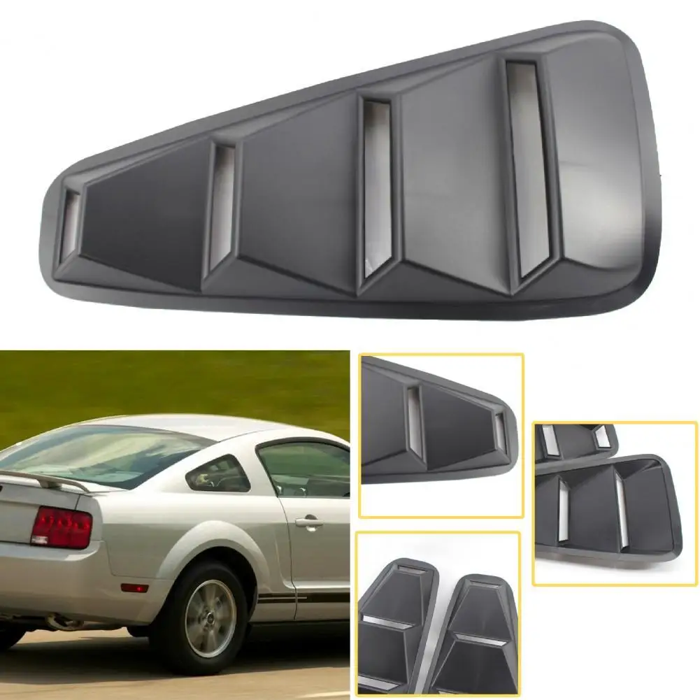 

Excellent Side Window Louvers Portable Sturdy Window Louvers Scoops Matte Black Side Window Louvers Side Window Scoops