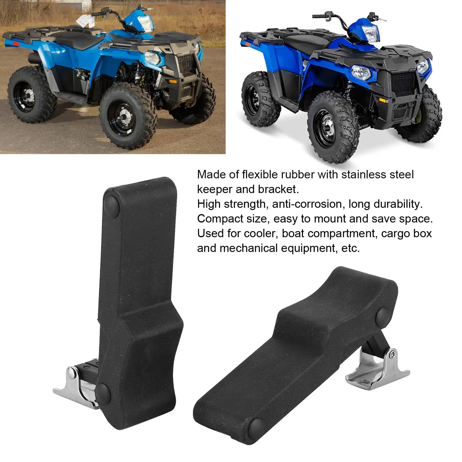 2 шт. резиновые передние карманы для хранения Polaris Sportsman 450 570 850 Touring ETX 7081927
