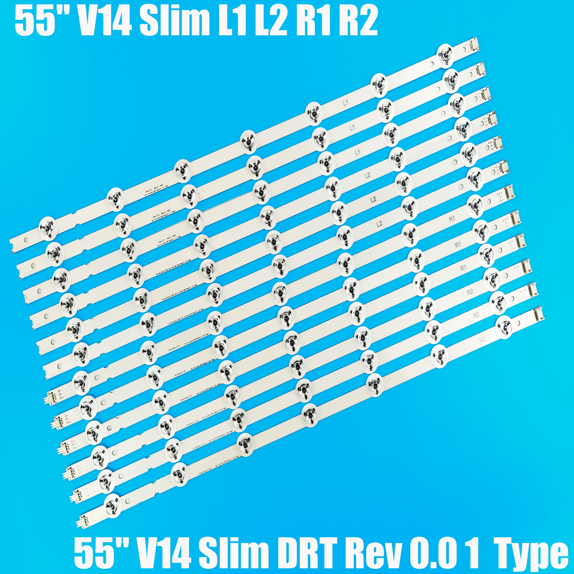 Подсветка DRT REV 0,0 для LG 55LB670V 55LB671V 55LB673V 55LB675V 55LB690V 55GB7800, 6916L-1629A, 55 дюймов, тонкая, LED-лампа