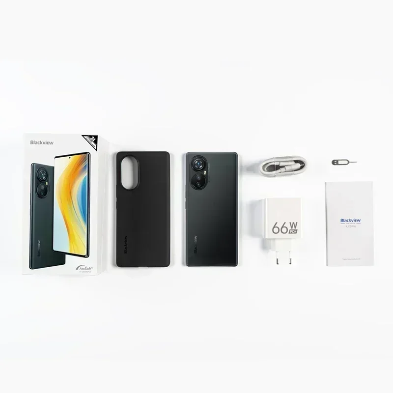 【Мировая премьера】Blackview A200 Pro MTK Helio G99 6 67-дюймовый изогнутый дисплей AMOLED 12 ГБ 256 NFC