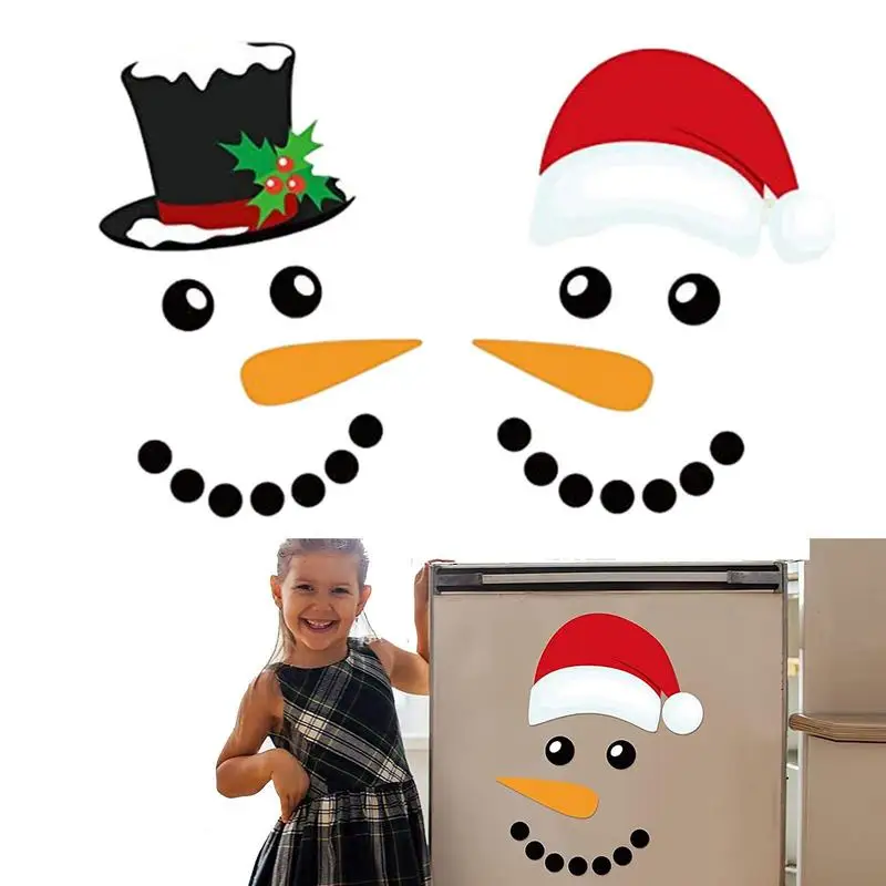 

Christmas Magnets Decorative Snowman Refrigerator Magnets Refrigerator Door Decor For Home Offices Dorm Apartment Hotel