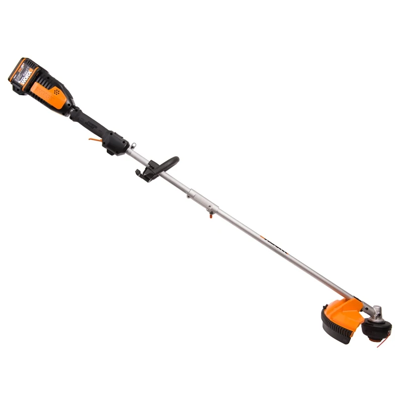Триммер аккумуляторный бесщеточный WORX WG186E 40В 4Ач х2 двойное ЗУ 2x2A | Инструменты