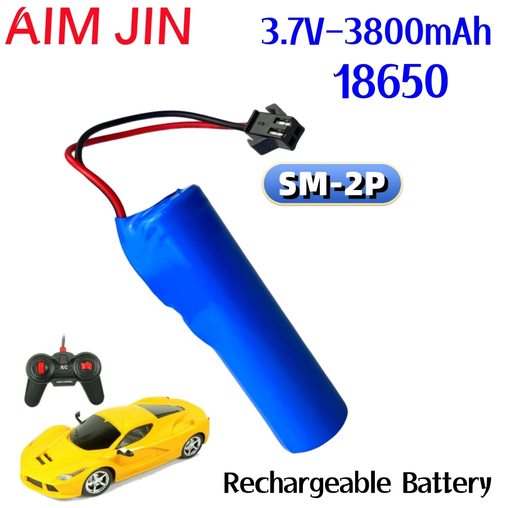 Аккумуляторная батарея 18650 3800mAh для JJRC RC