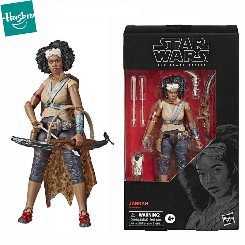 

In Stock Hasbro Star Was The Black Series Jannah Action Figure Birthday Collectible Toys Model 6 Inch