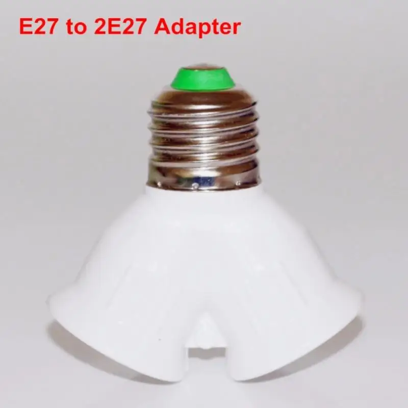 

Цоколь для ламп E27 на 2 E27, переходник-разветвитель 1 в 2, патрон для ламп, конвертер, аксессуары для освещения