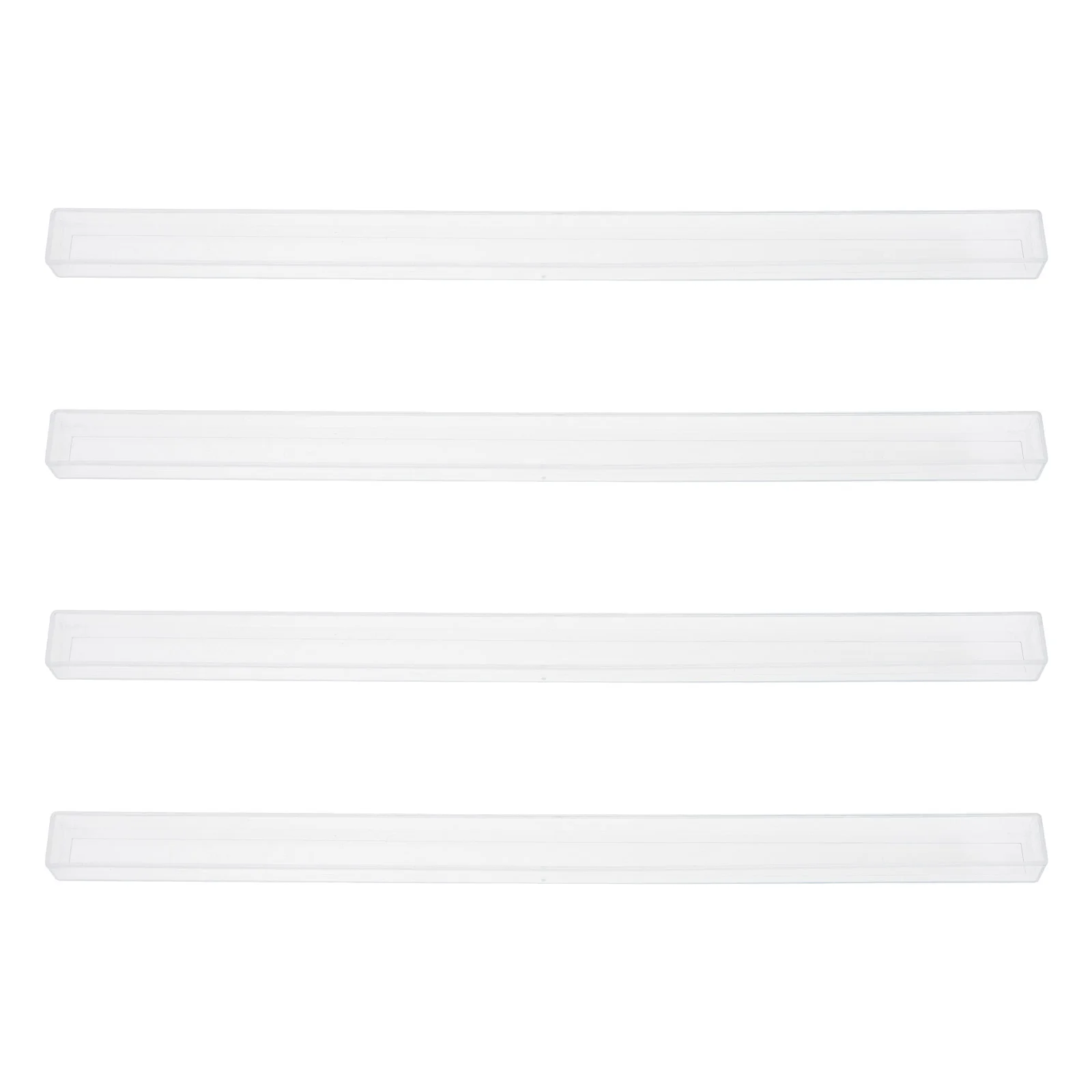 

4Pcs Household Mahjong Tray Mah Jongg Accessories Mahjong Racks with Pushers Portable Mahjong Rack Mahjong Pushers