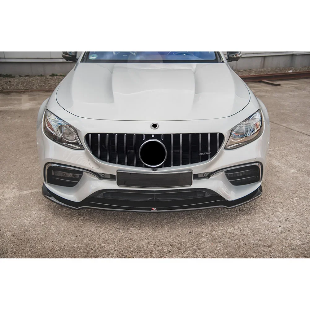 Передний бампер Racing Grill Заготовка решетки для Mercedes-Benz W213 E-Class E63 AMG 2016-2020