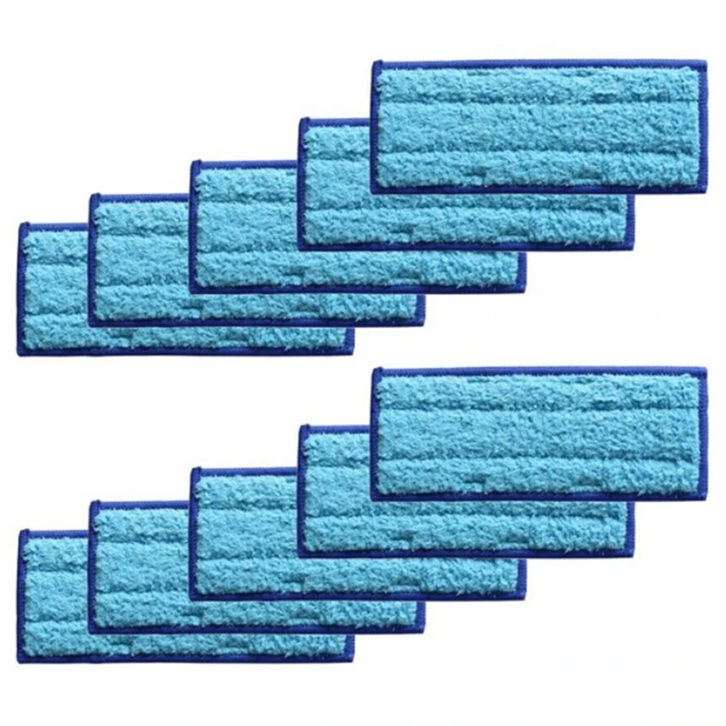 

10Pcs Wet Mopping Pads Sweeper Wipes for IRobot Braava Jet 240 241 Replacement Accessories