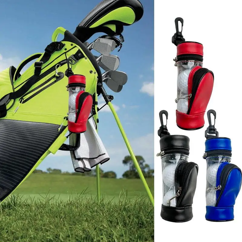 głosem Przenośna torba golfowa Pudełko do przechowywania kostek golfowych Torba biodrowa Outdoor Sports mała na piłki treningu golfowego