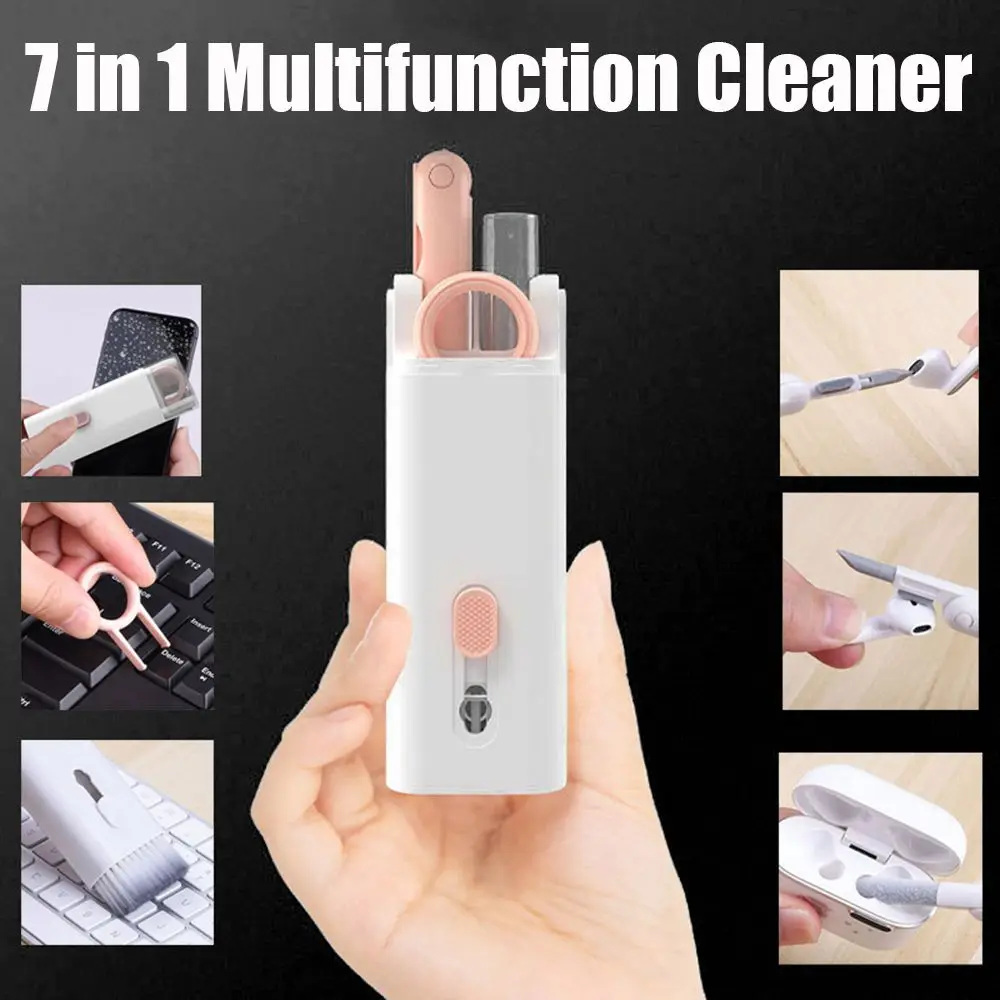 

Multifunction Keycap Puller Headset Kit Cleaner Brush Keyboard Cleaner Earphone Cleaning Pen