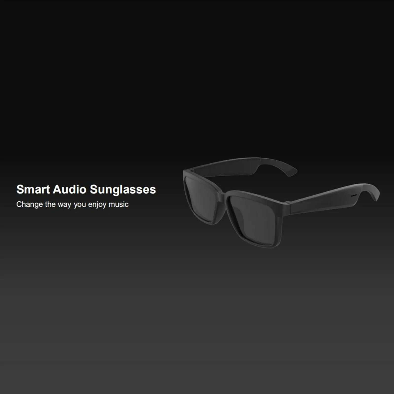 

Intelligent Hands-free Call Wireless Sunglasses Stereo Headphones Music Headset Eyeglasses