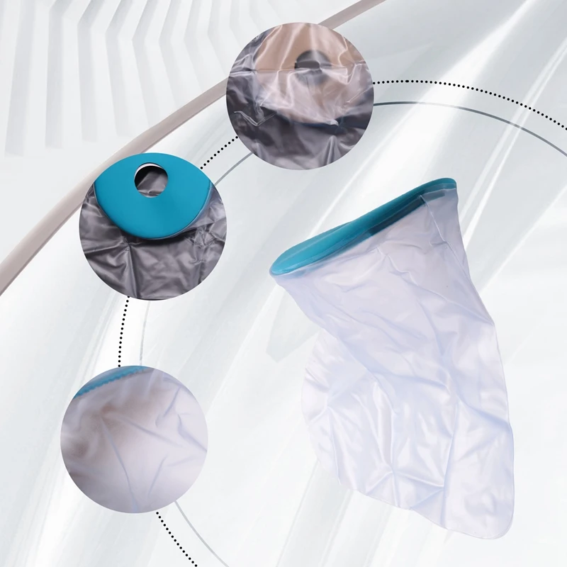 Водонепроницаемая защита для ног водонепроницаемая крышка купания душа