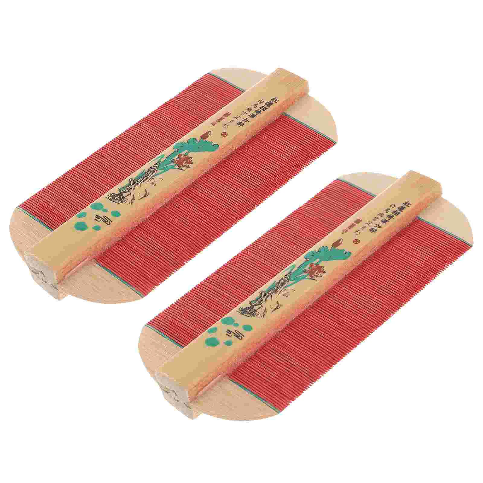 

Comb Combs Hair Wooden Peteggs Finehead Double Sided Cat Dog Grooming